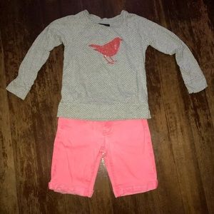 Gap Kids Girls Bird Outfit